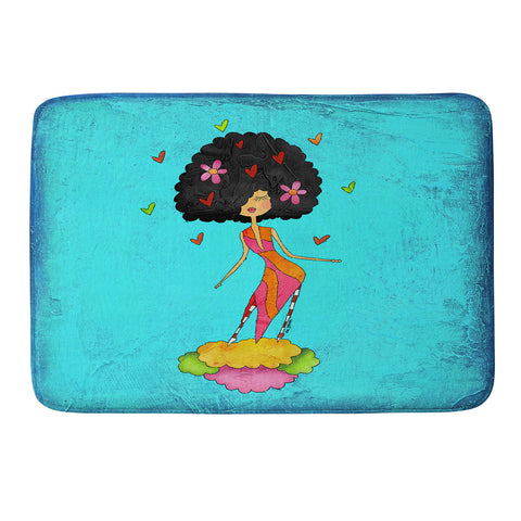 Isa Zapata Boogie Memory Foam Bath Mat